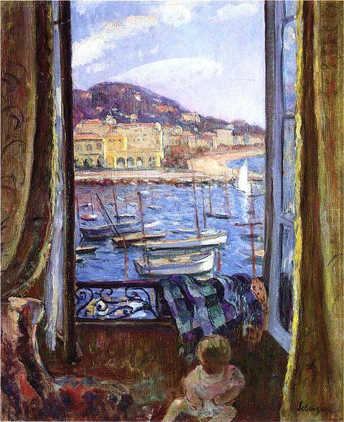 Henri Lebasque Prints The Quay at St Pierre in Cannes China oil painting art